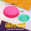 Silicona Molde Torta Flor 24 Cm X 4 Cm De Alto