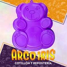 Silicona Molde Oso 28 Cm - Grande