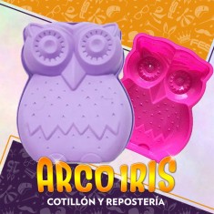 Silicona Molde Torta Buho X 1 - Lechuza-