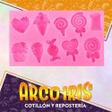Silicona Molde Corazon/heladitos - Golosinas Plancha