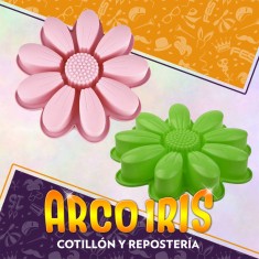 Silicona Molde Flor - 28 Cm