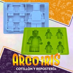 Silicona Molde Lego X 5