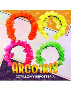 Vincha Hawaiana Simple X 12 Primavera Color/multicolor Merlyn Cat2