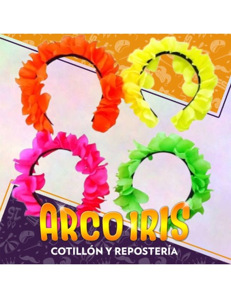 Vincha Hawaiana Simple X 12 Primavera Color/multicolor Merlyn Cat2