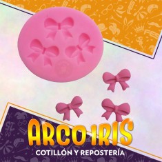 Silicona Molde Mono X 3 - Redondo 6 Cm