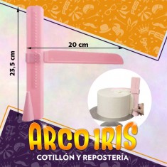 Reglas Alizadora De Torta Angulo Recto