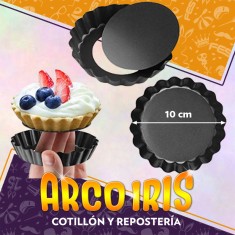 Teflon Tarta Individual Desmontable 10 Cm Xu