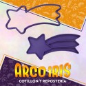 Cortante Cookies Estrella Fugaz- Plastico -