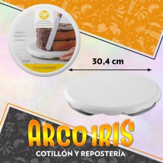 Base Giratoria Para Decorar 30.4 Cm - Plato Giratorio Wilton