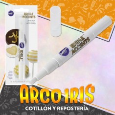 Pincel Metalico Pintura Dorada X 2 Gr - Wilton