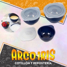 Bowl Con Tapa Medidor Juego X 3 - Promo Liquidacion Wilton