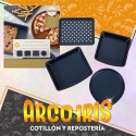 Juego 4 Moldes Para Horno - Promo Liquidacion Diamond Infused 4 Piezas Antiaderente Wilton