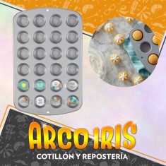 Molde Para Mini Muffins X 24 - Wilton