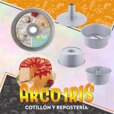 Molde Pastel De Angel 23.7 X 10.1 Cm - Desmontable Recipe Right Wilton