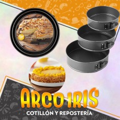 Juego Moldes Desmontables Redondos X 3 - Promo Liquidacion Perfect Results Wilton