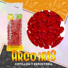 Sprinkles Globos Rojos X 28 Gr - Pascuas Wilton