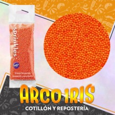 Sprinkles Mini Perlas X 40 Gr - Negra-rosa-lila-celeste-bordo-verde-amarilla-naranja Pascuas Perlas De Azucar Confite Wilton 2