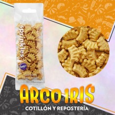 Sprinkles Coronas X 30 Gr - Doradas Pascuas Glod Crowns Confite Formas Wilton