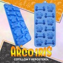 Silicona Molde Para Bombones Con 12 Cavidades - Patita/hueso Wilton