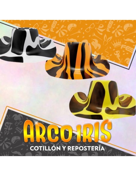 Gorro Cowboy Plastico Xu - Animal Print/estampado/fluo/camuflado Gape