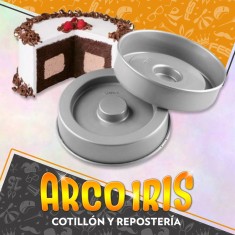 Teflon Juego De Mini Pasteles X 4 - Promo Liquidacion Wilton