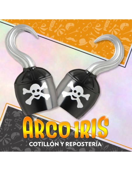 Garfio Plastico Pirata X 6 - Gape