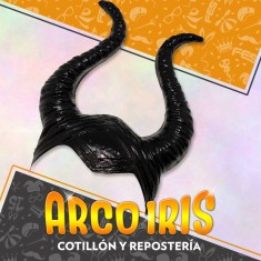 Frente Y Cuerno Malvada X 6 - Malefica Gape