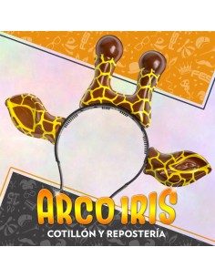 Vincha Plastica Jirafa X 6 - Gape