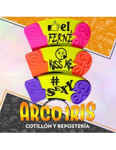 Vincha Plastica Red Social X 6 - Redes Sociales Gape