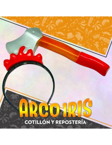 Vincha Plastica Hacha X 6 - Gape