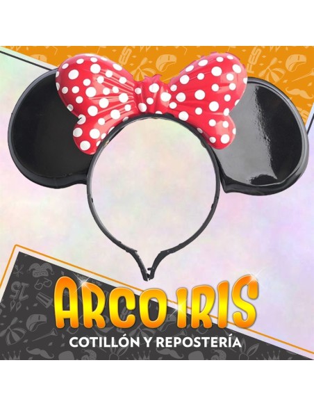 Vincha Plastica Panda Con Mono X 6 - Gape