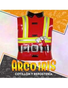 Pechera Bombero Plastica X 6 - Sin Casco Gape 2