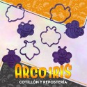 Cortante Cookies Abeja 1-2-3-4-5 Plastico