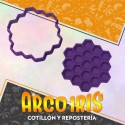 Cortante Cookies Panal De Abeja - Plastico