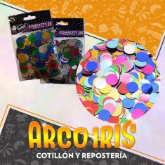 Confeti Circulos Multicolor Metal X 20 Gr Dilax