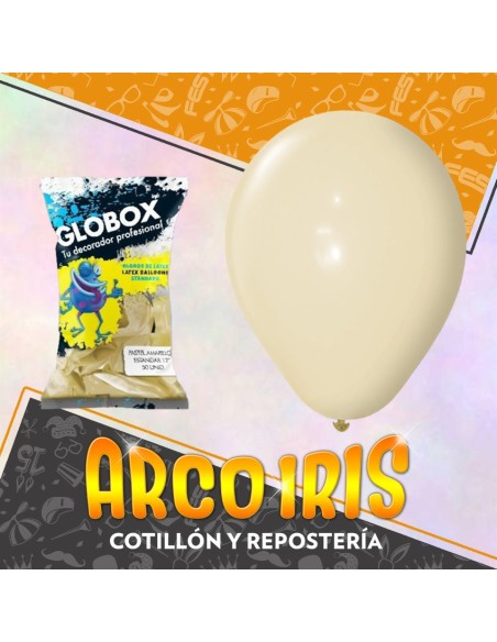 Globo Estandar 12 X 50 - Latte Cream Globox