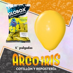 Globo Perlado 5 X 50 Amarillo - Dilax