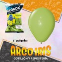 Globo Perlado 5 X 50 Verde Manzana - Dilax