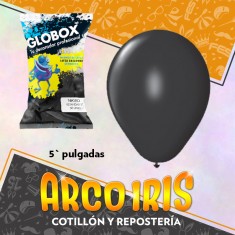 Globo Perlado 5 X 50 Negro - Dilax