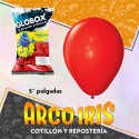 Globo Perlado 5 X 50 Rojo - Navidad Dilax