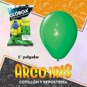 Globo Perlado 5 X 50 Verde - Navidad San Patricio Dilax