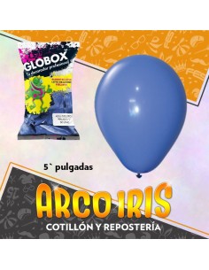 Globo Perlado 5 X 50 Azul Oscuro - Dilax