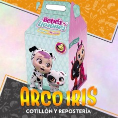 Cry Caja Feliz X 6 Sorpresa Grande Babies Bebes Llorones