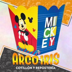 Mickey Pochoclera X 6