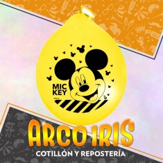 Mickey Globos Latex X 15
