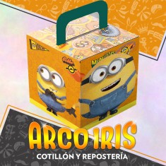 Minions Caja Feliz X 6 Sorpresa Grande