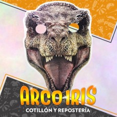 Jurassic Antifaz X 10 - Mascara World