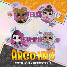 Lol Banderin Feliz Cumpleanos Xu - Articulado Surprise