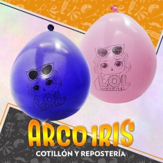 Lol Globos Latex X 15 Surprise