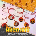 Halloween Colgante Decorativo X 6 En Espiral Festcopack